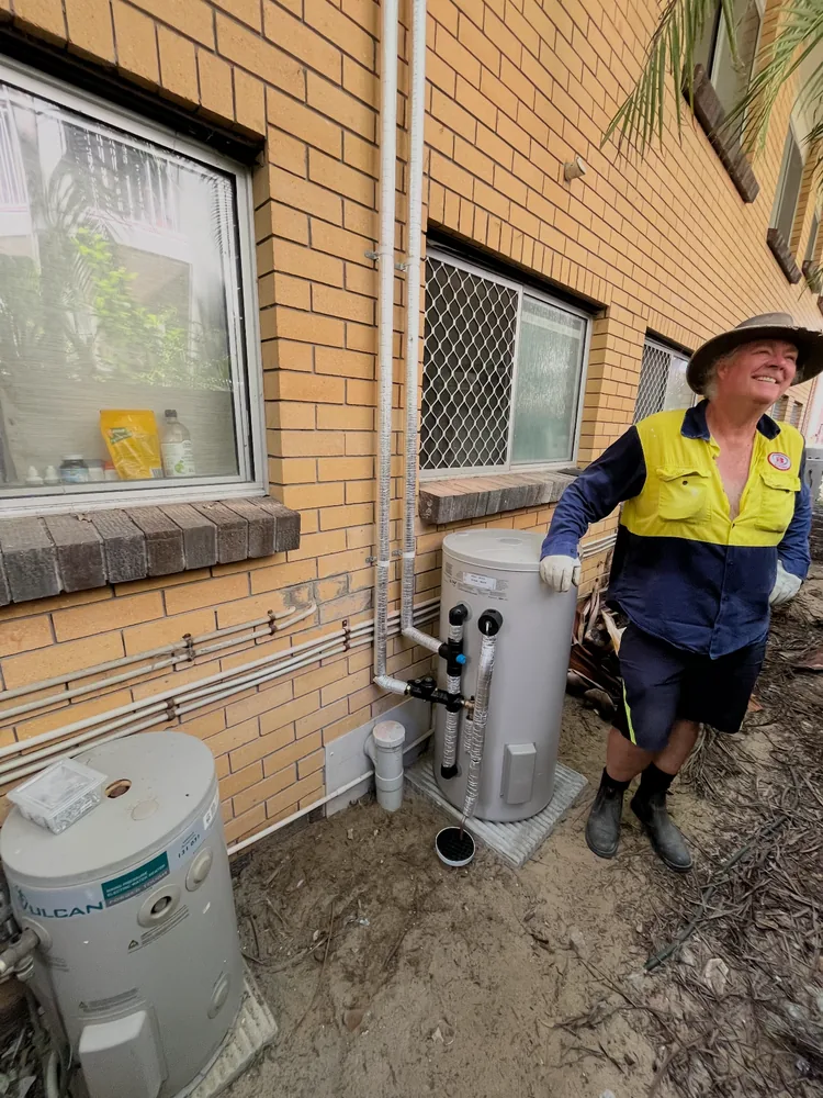 Hot water system replacement at a Gold Coast unit block